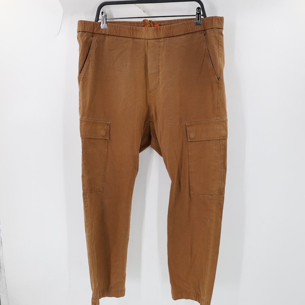 Barena Venezia Pants Mens 50 38x26 cargo Tapered Ripstop cropped Made in Italy